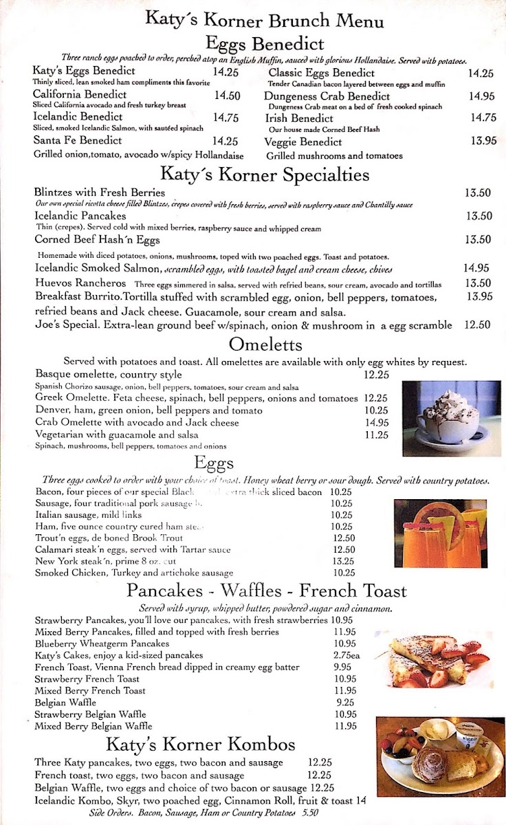Menu Katy's Korner-10