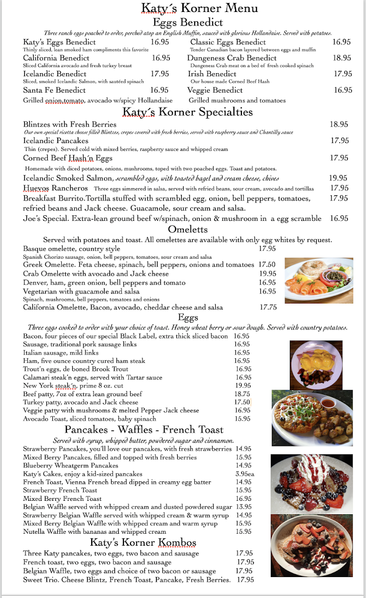 Menu Katy's Korner-2