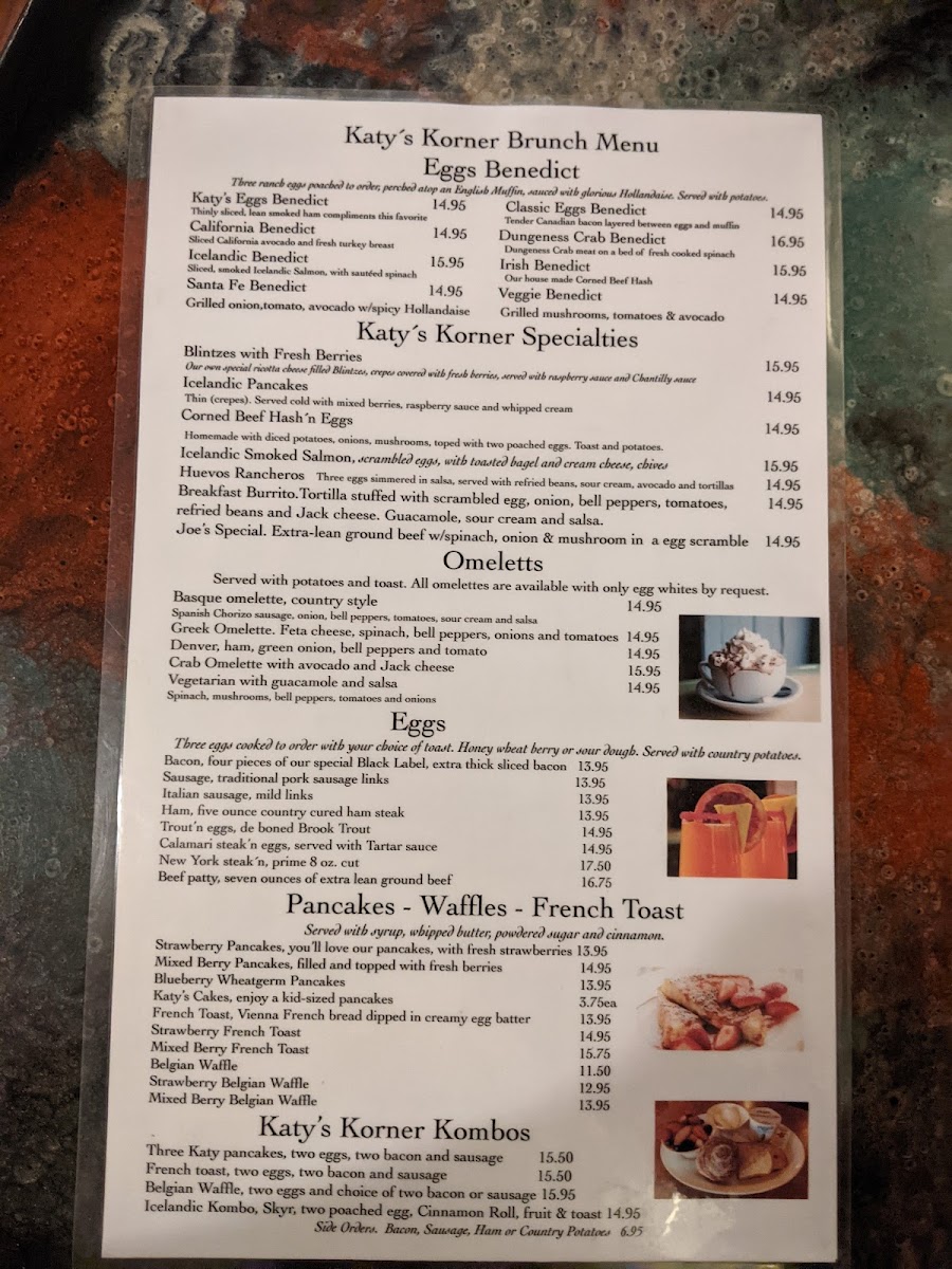 Menu Katy's Korner-5